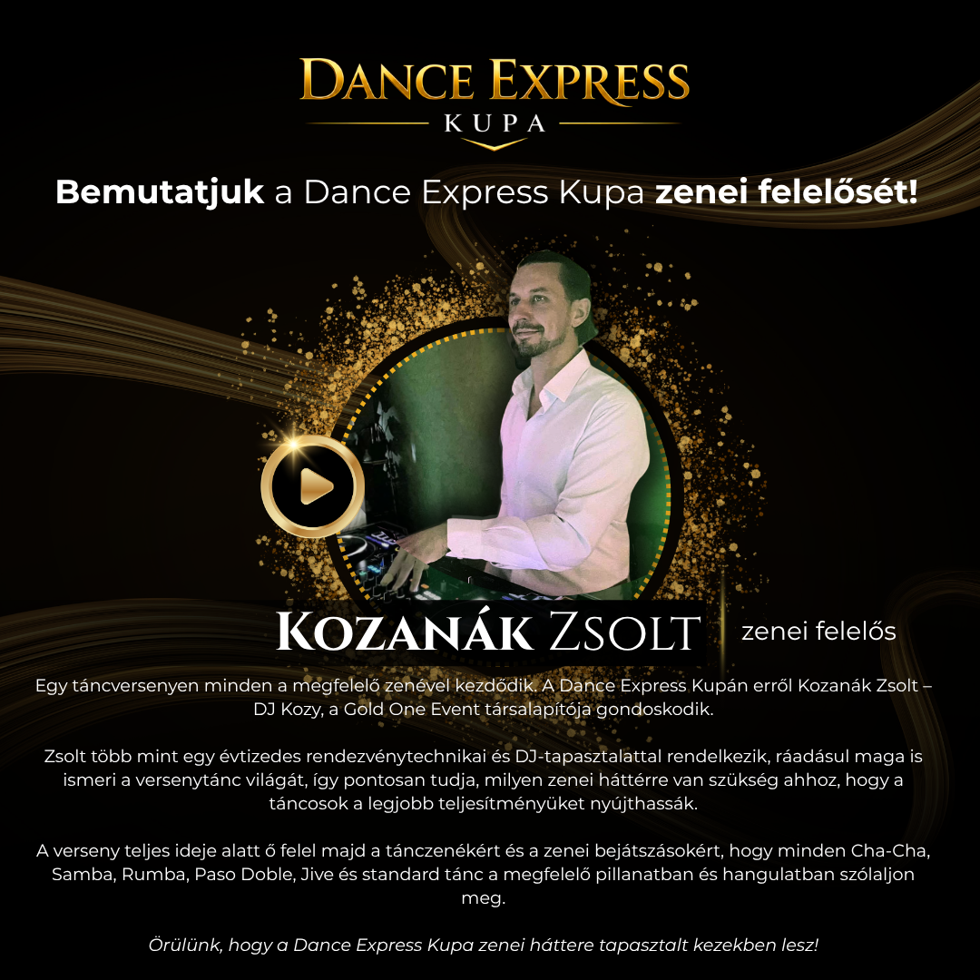 Kozanák Zsolt – zenei felelős